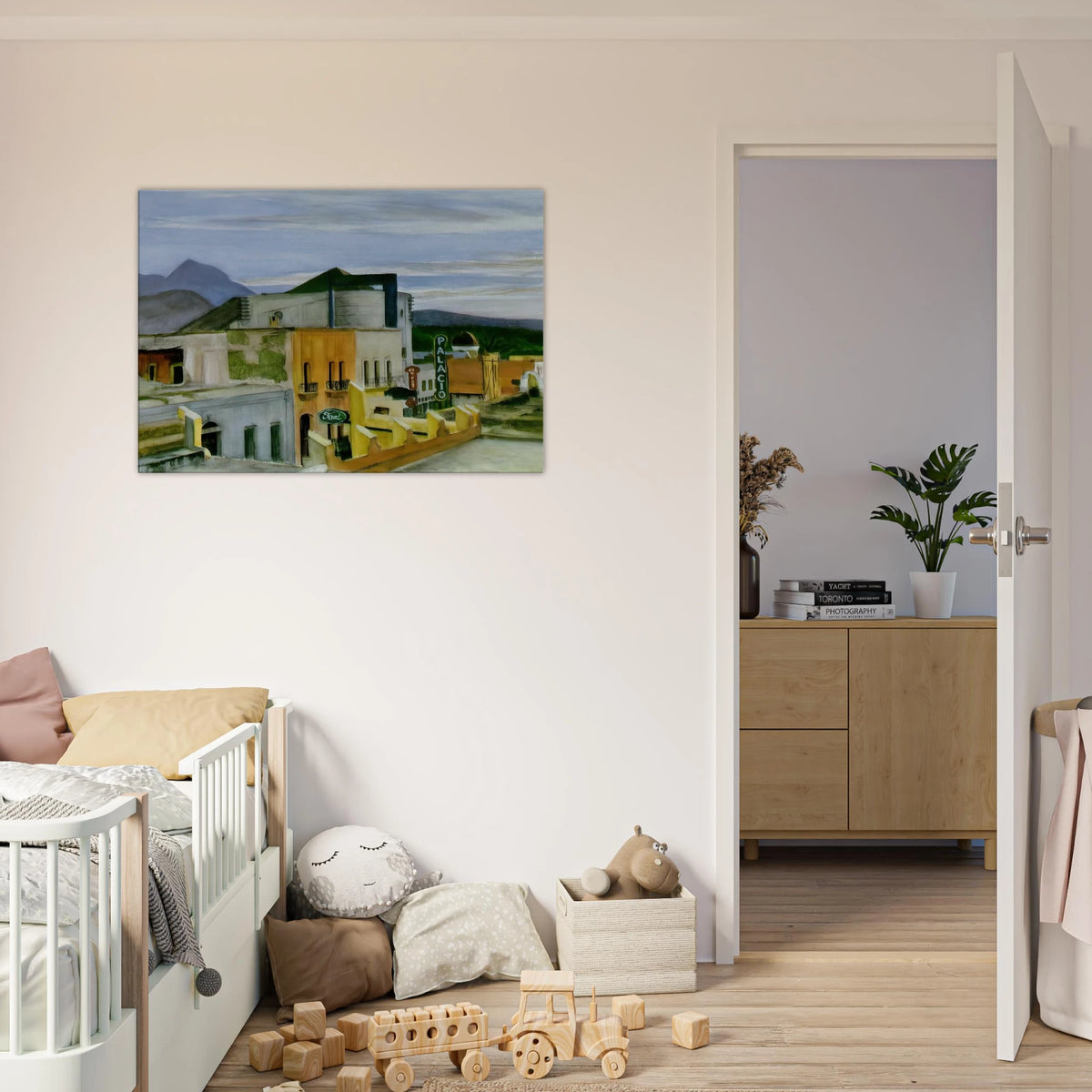 El Palacio Canvas | Edward Hopper Canvas | Edward Hopper Print