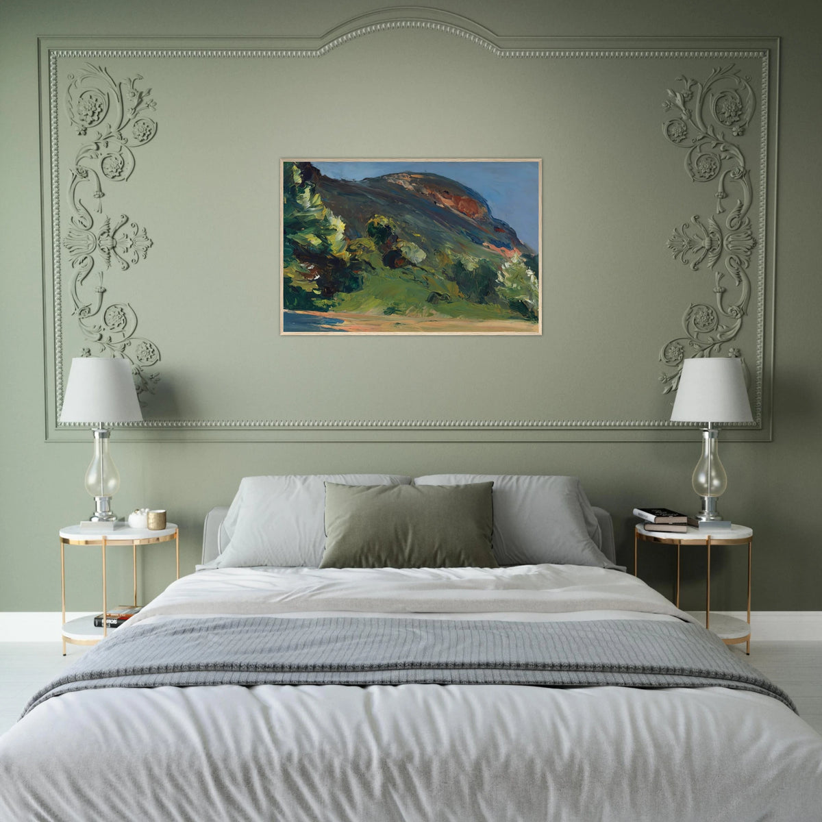 Bluff Framed Poster | Edward Hopper Framed Prints Wall Art | Edward Hopper Print