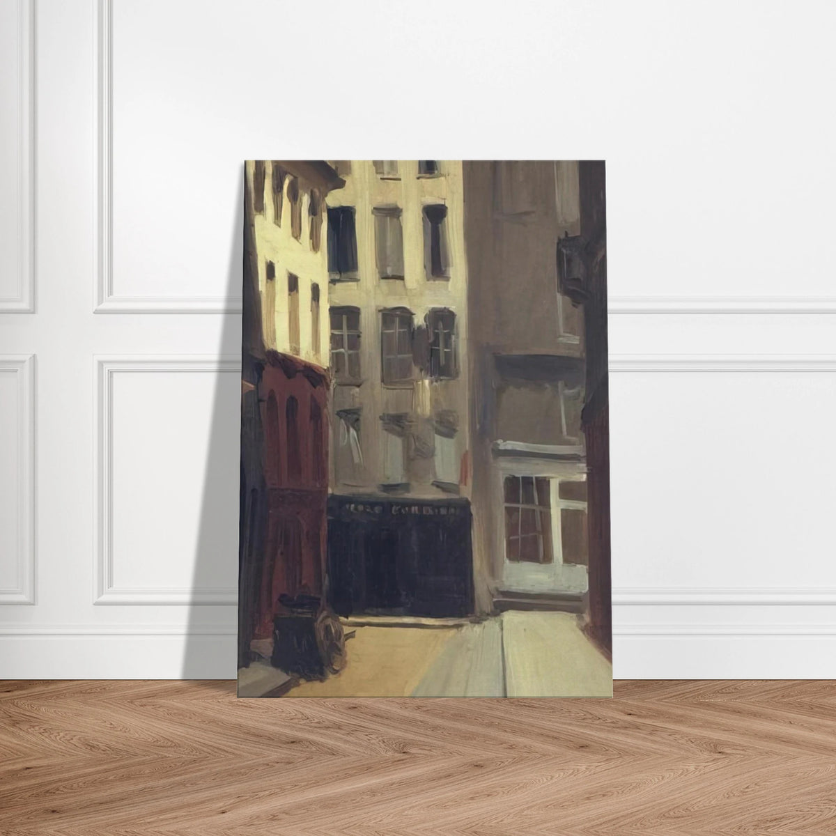 Paris Street Canvas | Edward Hopper Canvas | Edward Hopper Print