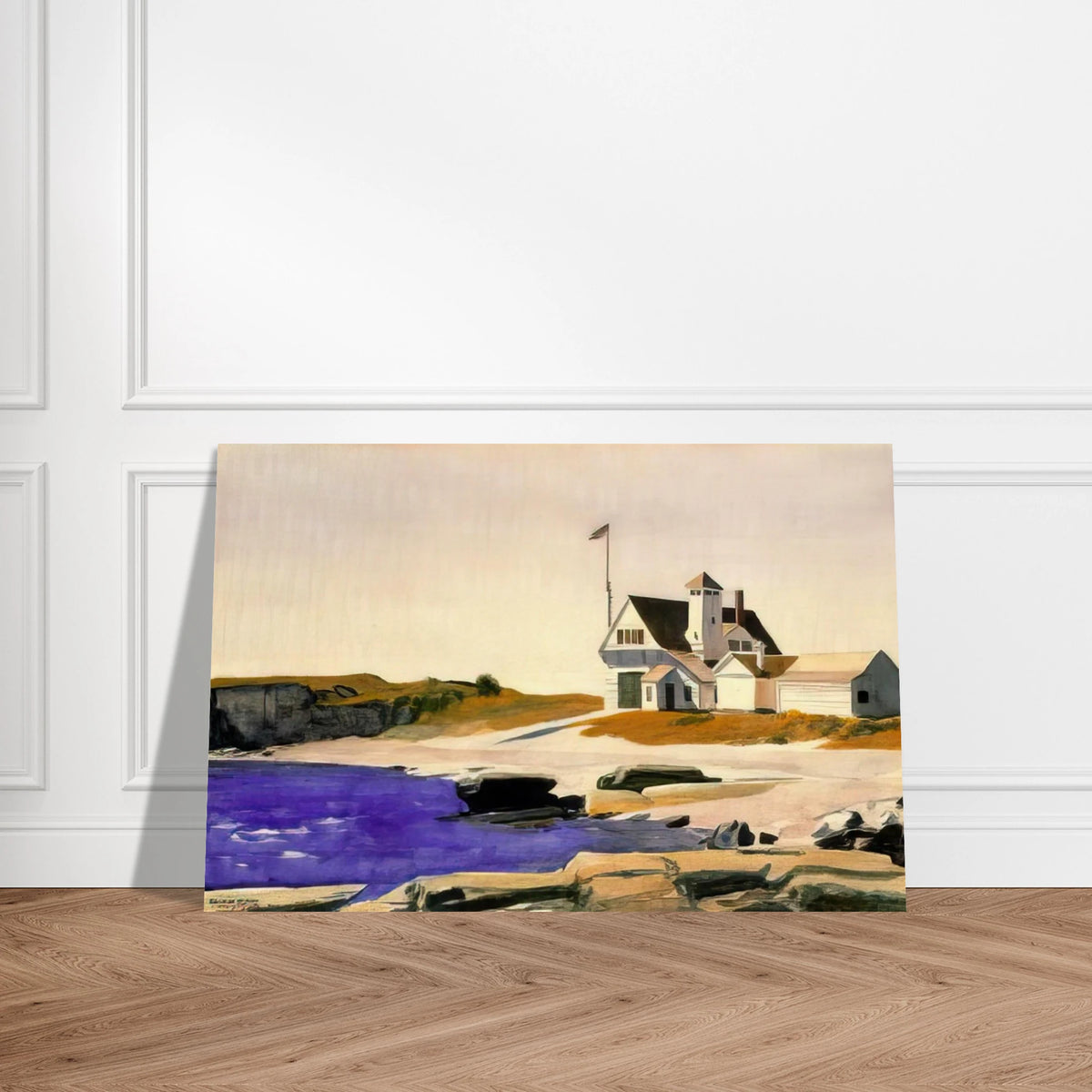 Coast Guard Station, Two Lights, Maine Poster | Edward Hopper Poster | Edward Hopper Print