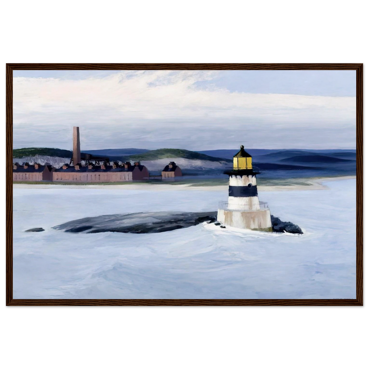 Five A.M. Framed Poster | Edward Hopper Framed Prints Wall Art | Edward Hopper Print