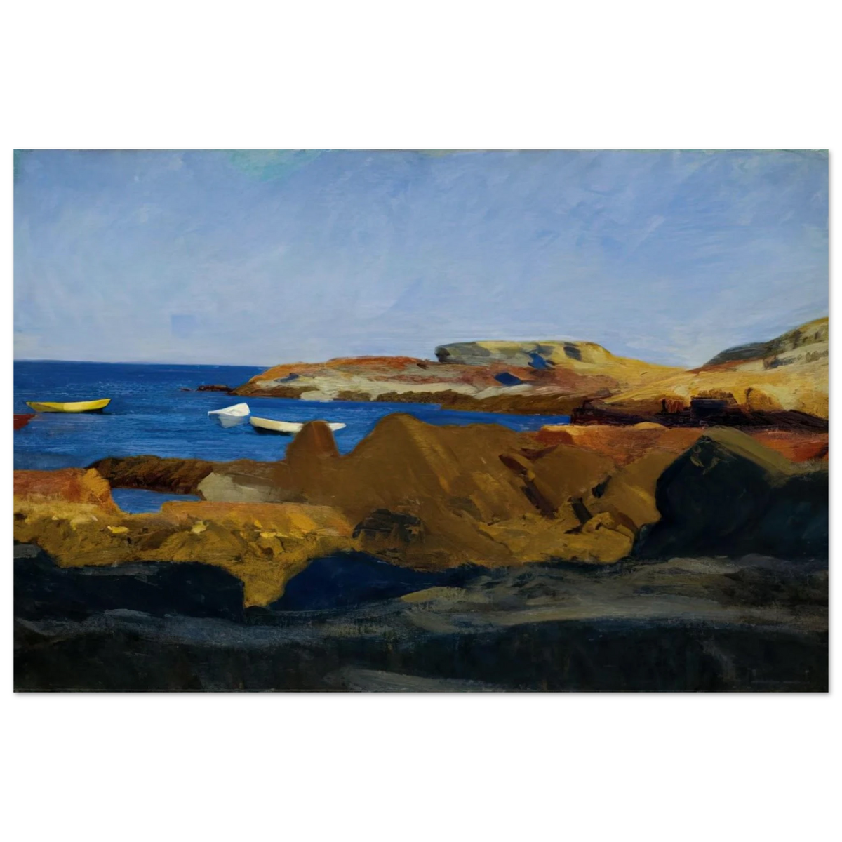 Cove at Ogunquit Poster | Edward Hopper Poster | Edward Hopper Print
