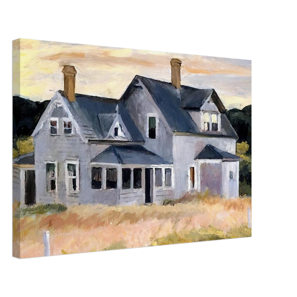 House by a Road Canvas | Edward Hopper Canvas | Edward Hopper Print