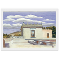 Saltillo Mansion Framed Poster | Edward Hopper Framed Prints Wall Art | Edward Hopper Print