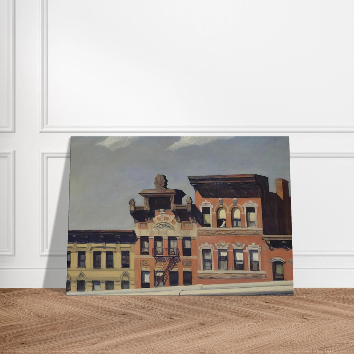 From Williamsburg Bridge Canvas | Edward Hopper Canvas | Edward Hopper Print