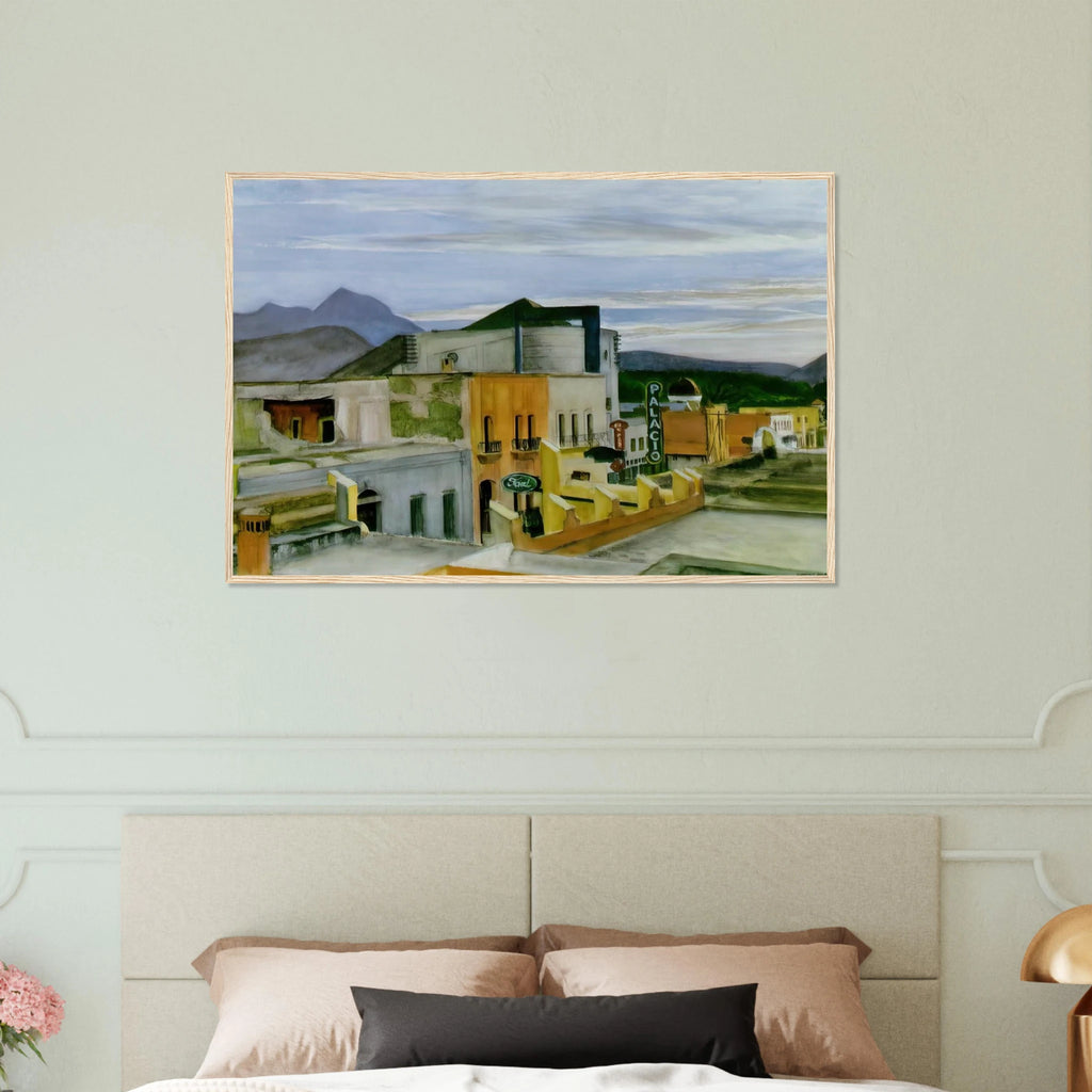 El Palacio Framed Poster | Edward Hopper Framed Prints Wall Art | Edward Hopper Print