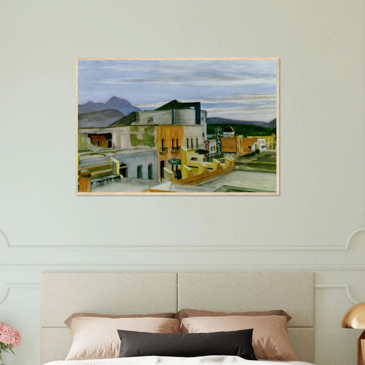 El Palacio Framed Poster | Edward Hopper Framed Prints Wall Art | Edward Hopper Print