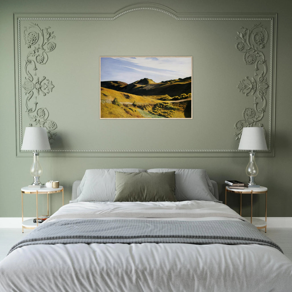 The Camel s Hump Framed Poster | Edward Hopper Framed Prints Wall Art | Edward Hopper Print