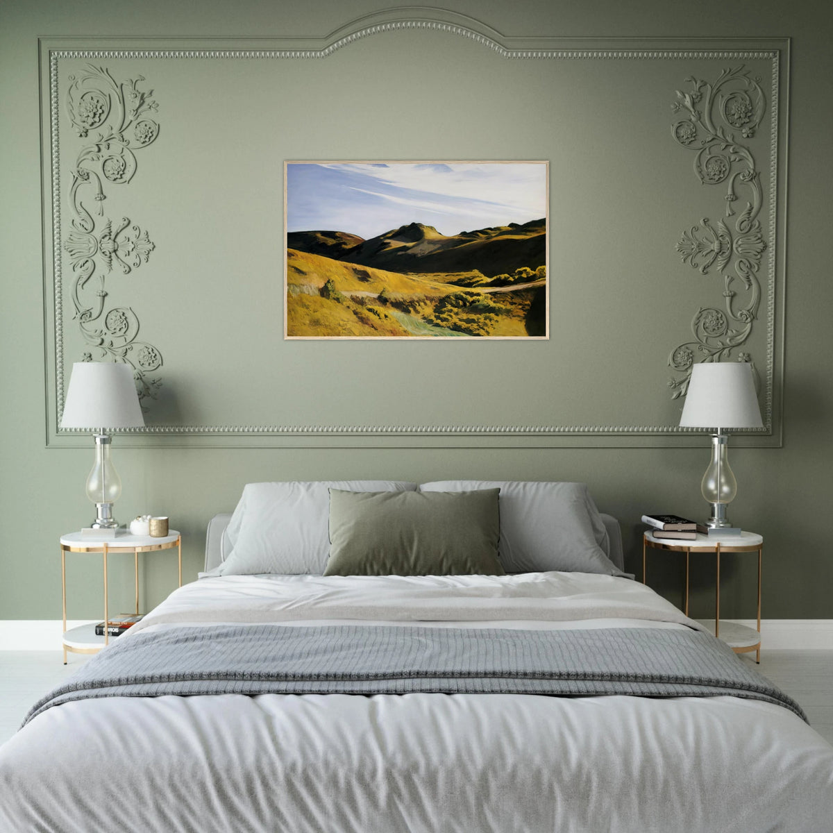 The Camel s Hump Framed Poster | Edward Hopper Framed Prints Wall Art | Edward Hopper Print