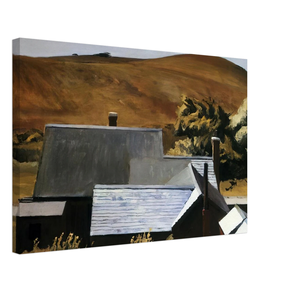 Burly Cobb s House, South Truro Canvas | Edward Hopper Canvas | Edward Hopper Print