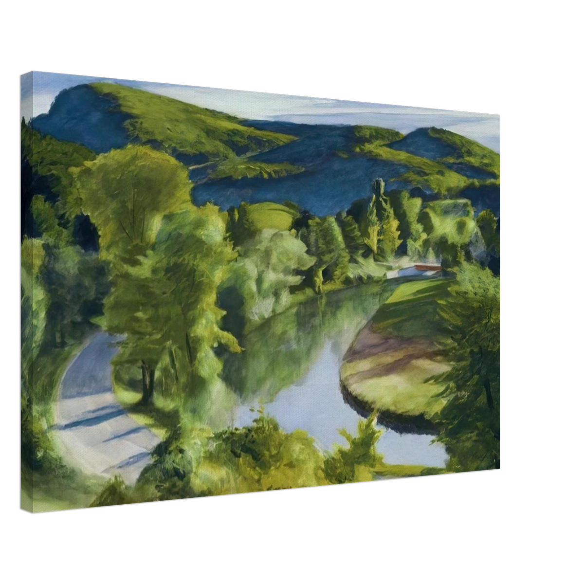 First Branch of the White River, Vermont Canvas | Edward Hopper Canvas | Edward Hopper Print