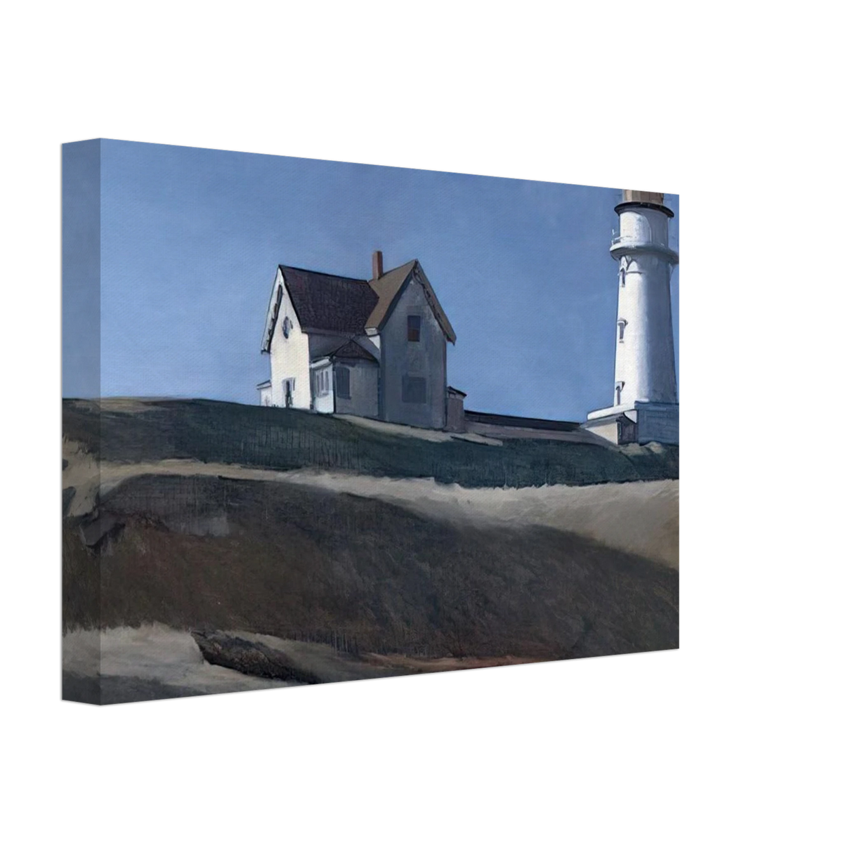 Lighthouse HIll Canvas | Edward Hopper Canvas | Edward Hopper Print