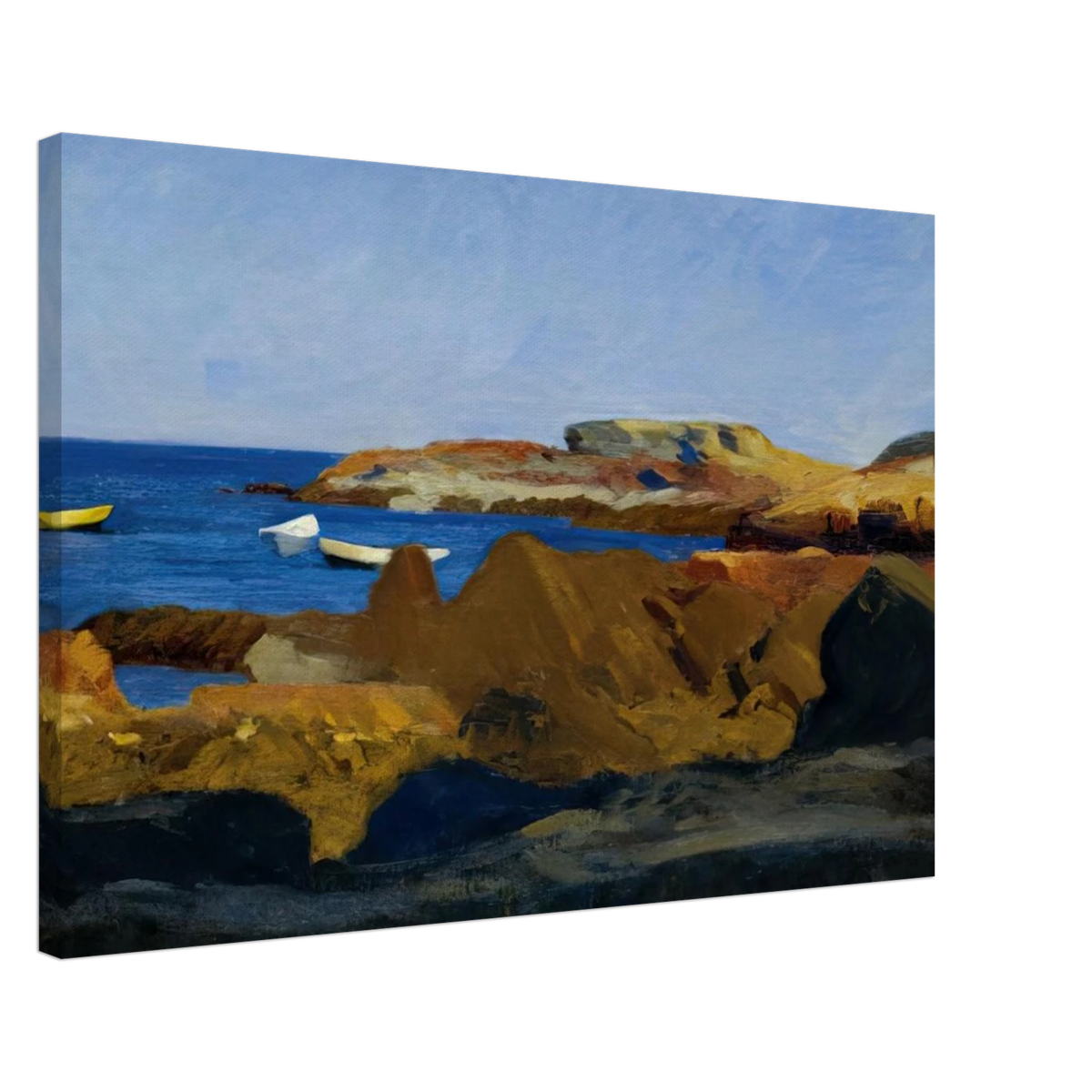 Cove at Ogunquit Canvas | Edward Hopper Canvas | Edward Hopper Print