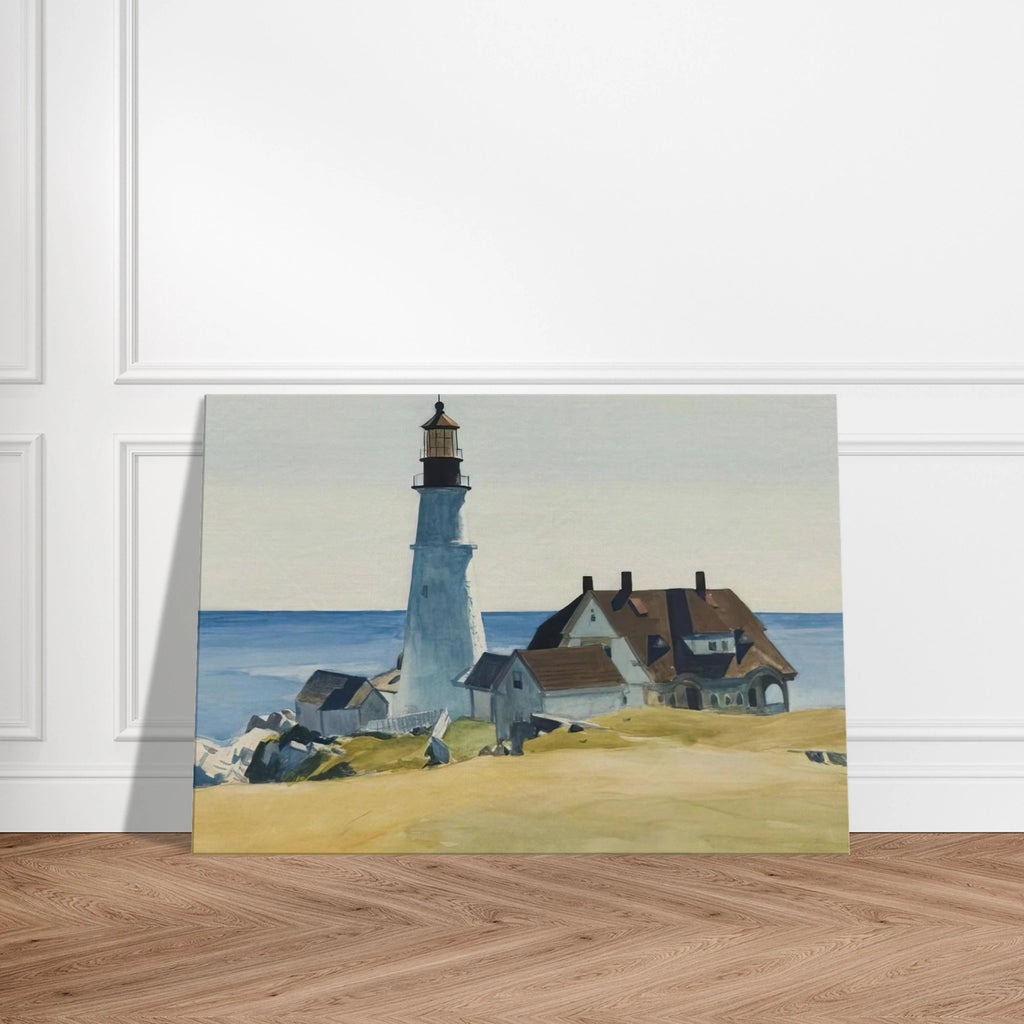 Lighthouse and Buildings, Portland Head, Cape Elizabeth, Maine Canvas | Edward Hopper Canvas | Edward Hopper Print