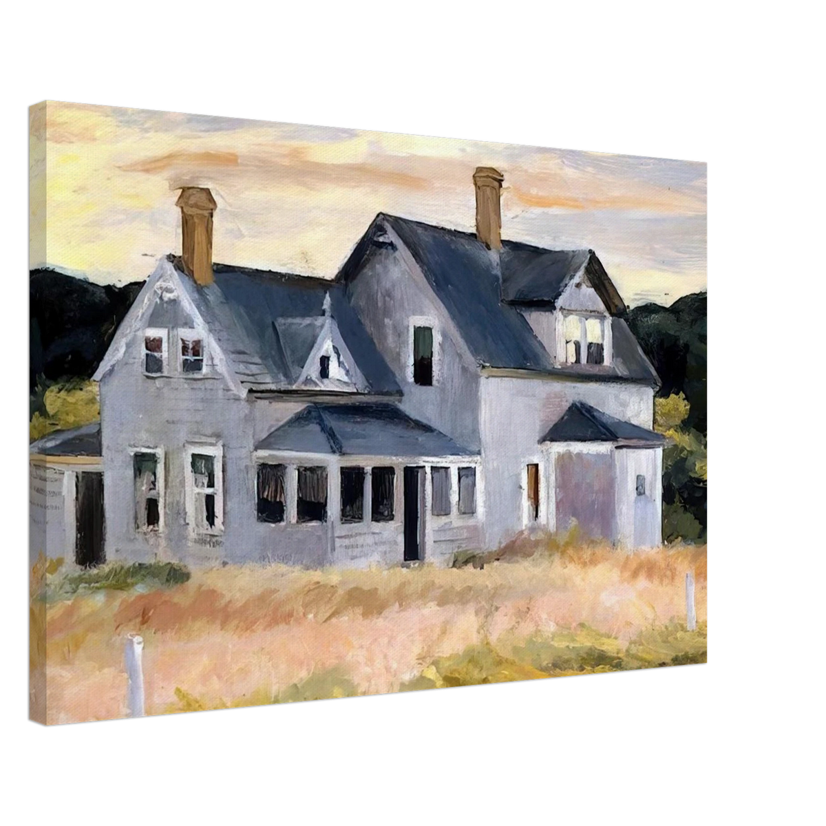 House by a Road Canvas | Edward Hopper Canvas | Edward Hopper Print