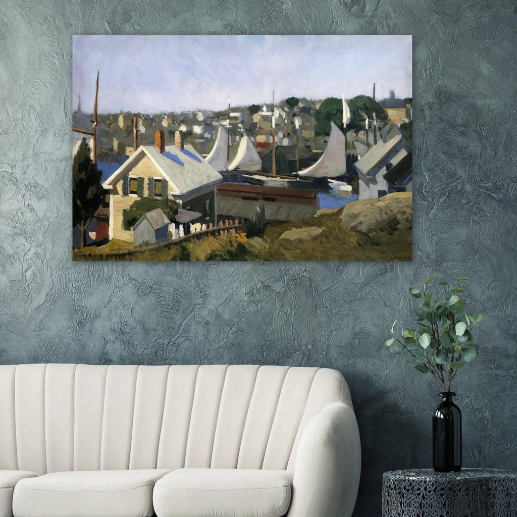Gloucester Harbor Poster | Edward Hopper Poster | Edward Hopper Print