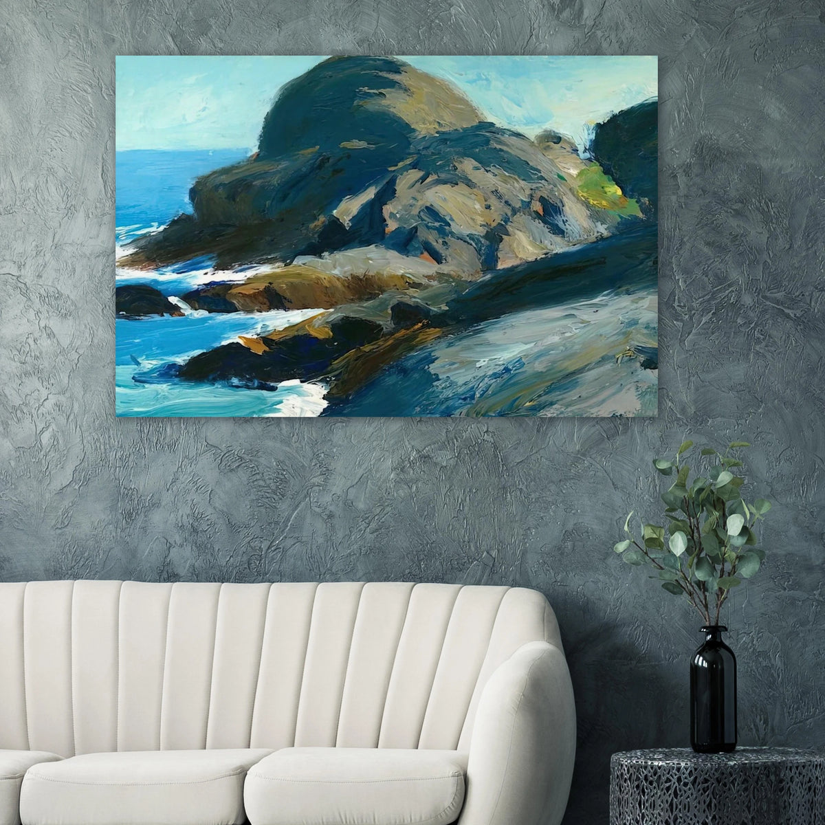 Rocky Shore Poster | Edward Hopper Poster | Edward Hopper Print