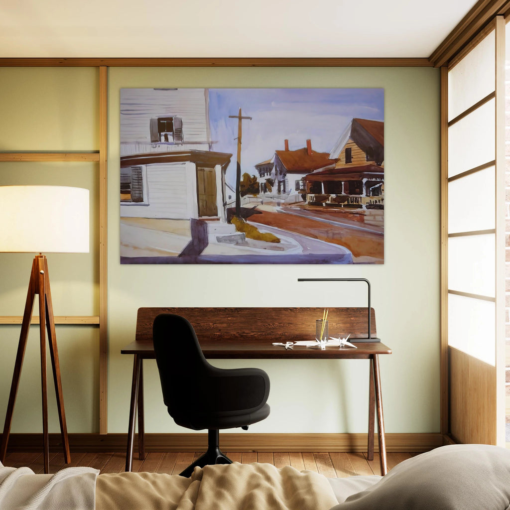 Street Corner Poster | Edward Hopper Poster | Edward Hopper Print