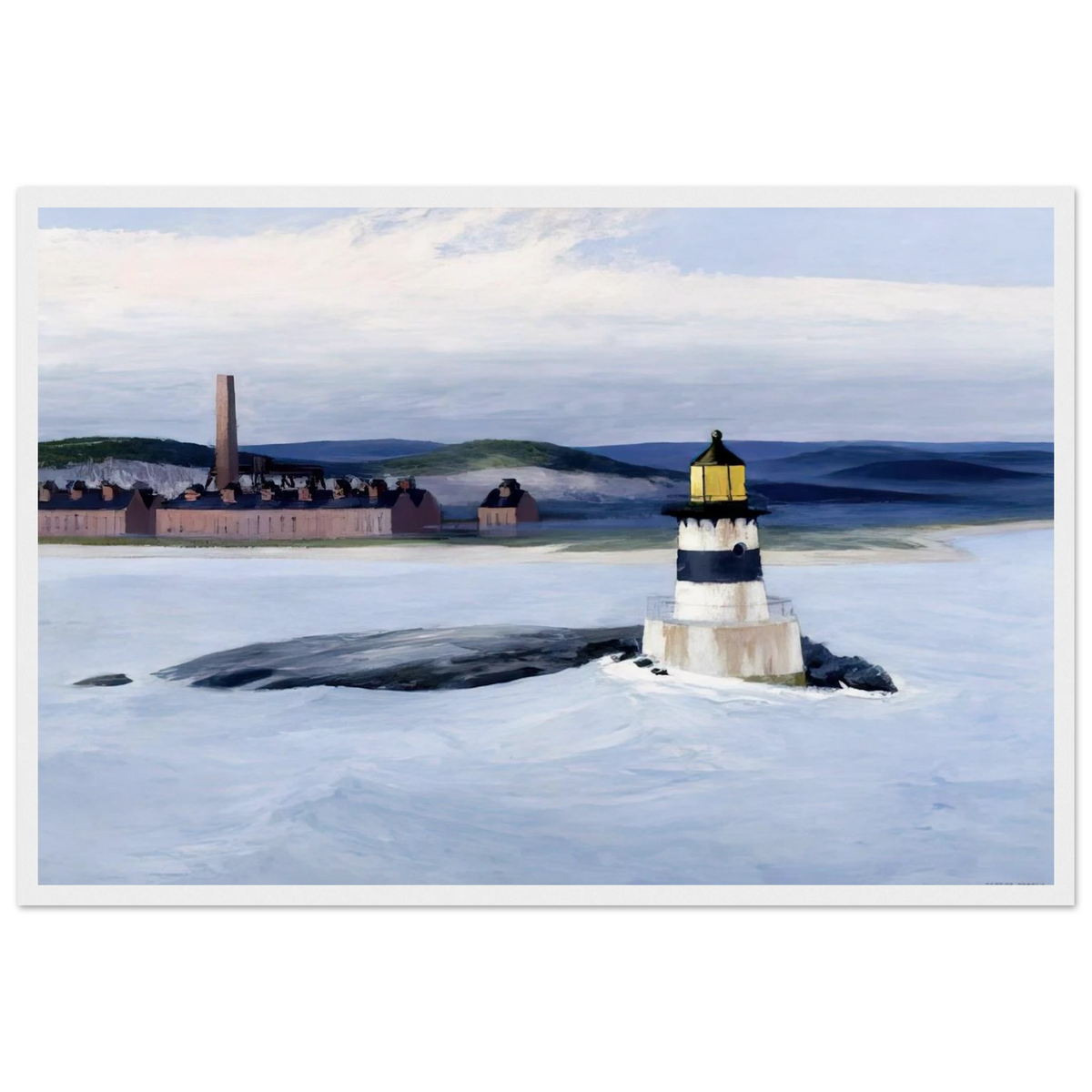 Five A.M. Framed Poster | Edward Hopper Framed Prints Wall Art | Edward Hopper Print