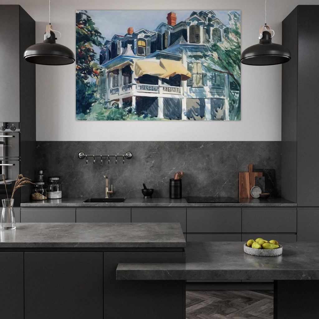 The Mansard Roof Poster | Edward Hopper Poster | Edward Hopper Print