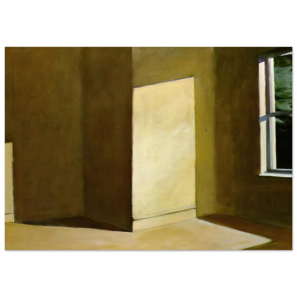 Sun in an Empty Room Poster | Edward Hopper Poster | Edward Hopper Print