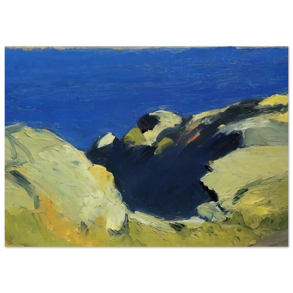 Rocks Poster | Edward Hopper Poster | Edward Hopper Print