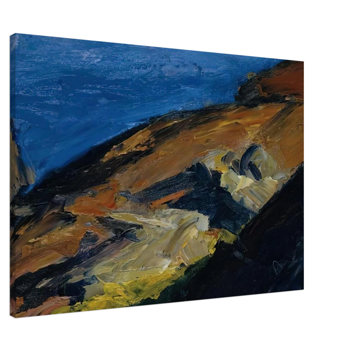 Rocks and Shore Canvas | Edward Hopper Canvas | Edward Hopper Print