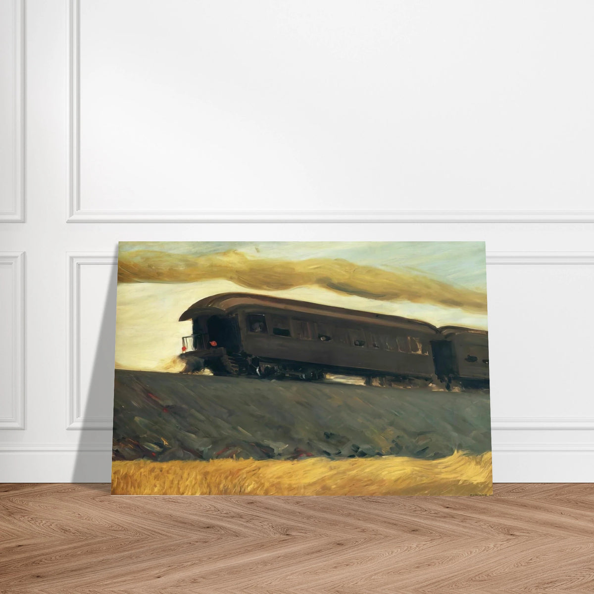 Railroad Train Poster | Edward Hopper Poster | Edward Hopper Print