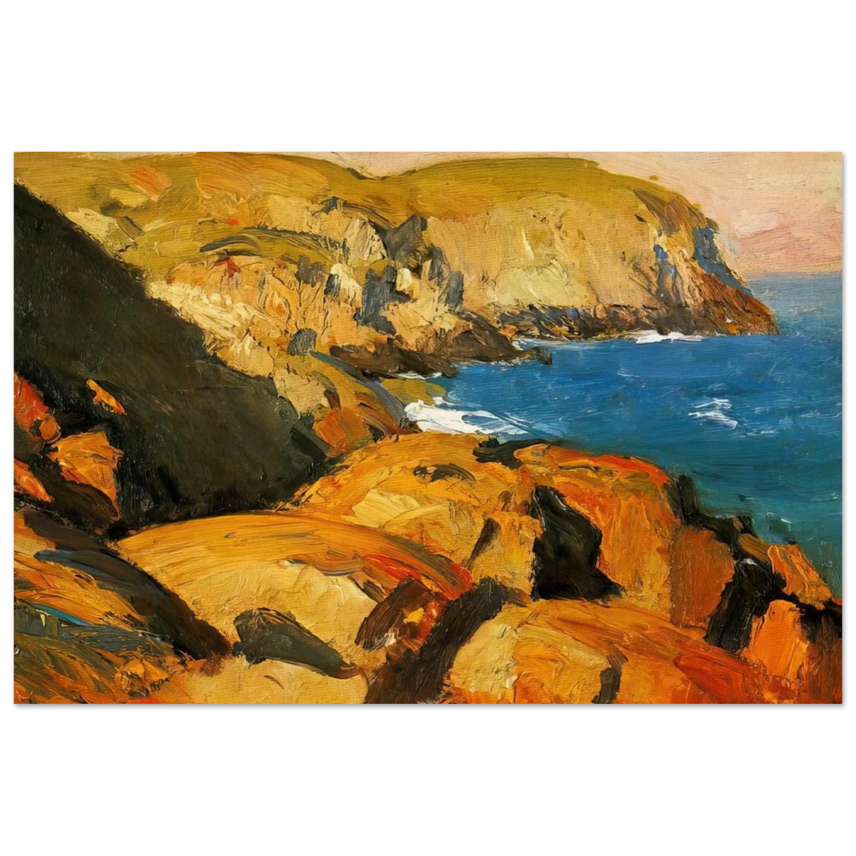 Blackhead, Monhegan Poster | Edward Hopper Poster | Edward Hopper Print