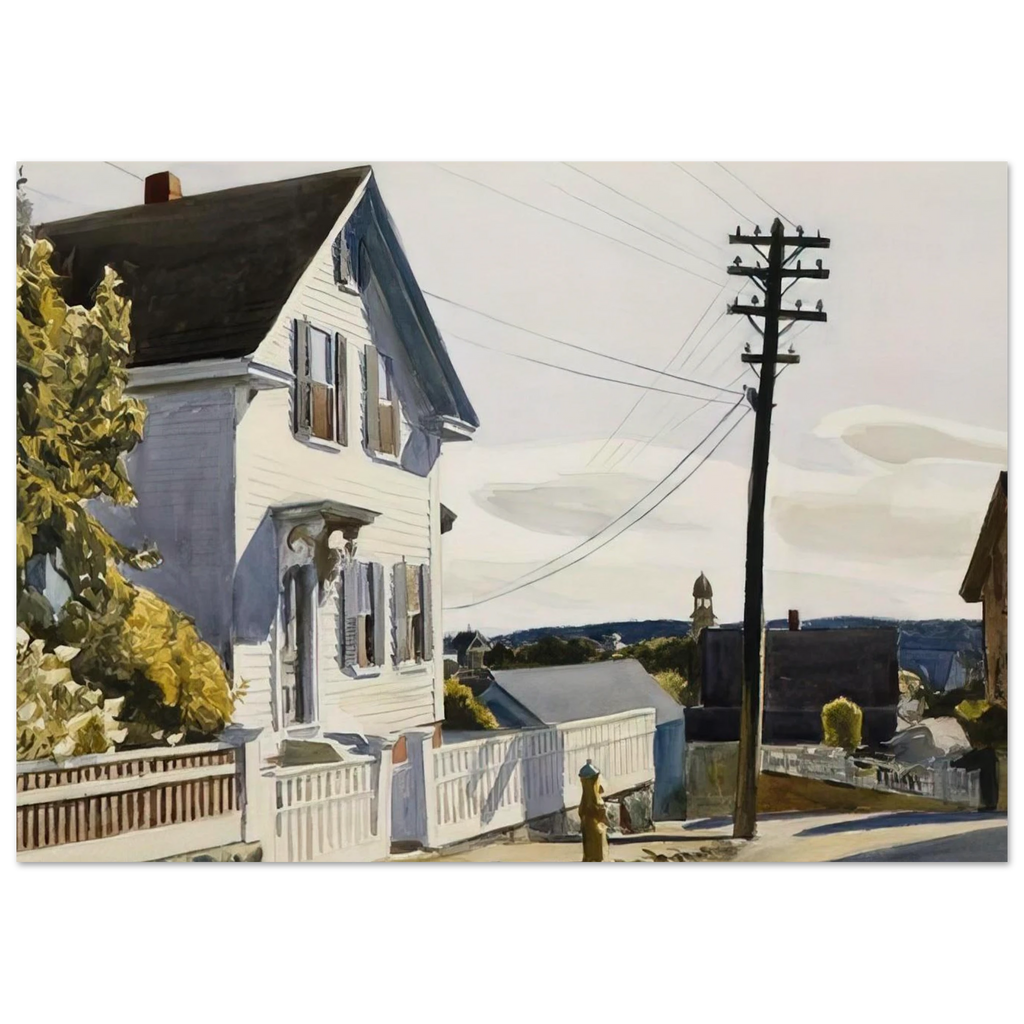 Adam s House Poster | Edward Hopper Poster | Edward Hopper Print
