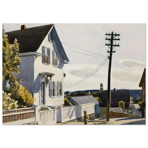 Adam s House Poster | Edward Hopper Poster | Edward Hopper Print