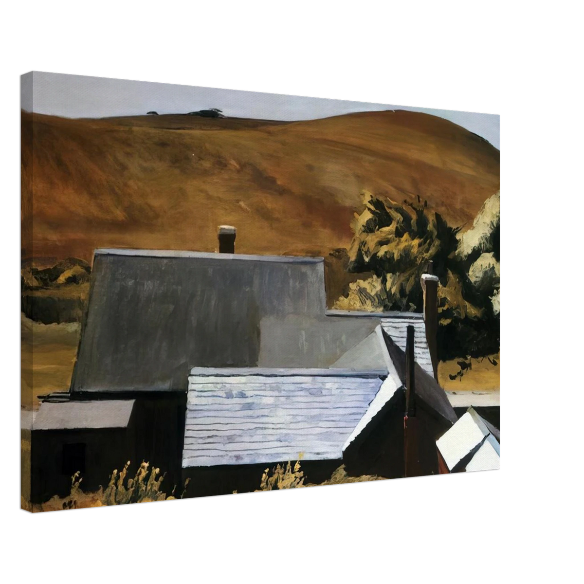 Burly Cobb s House, South Truro Canvas | Edward Hopper Canvas | Edward Hopper Print