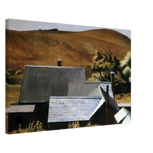 Burly Cobb s House, South Truro Canvas | Edward Hopper Canvas | Edward Hopper Print
