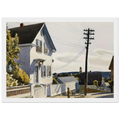 Adam s House Framed Poster | Edward Hopper Framed Prints Wall Art | Edward Hopper Print