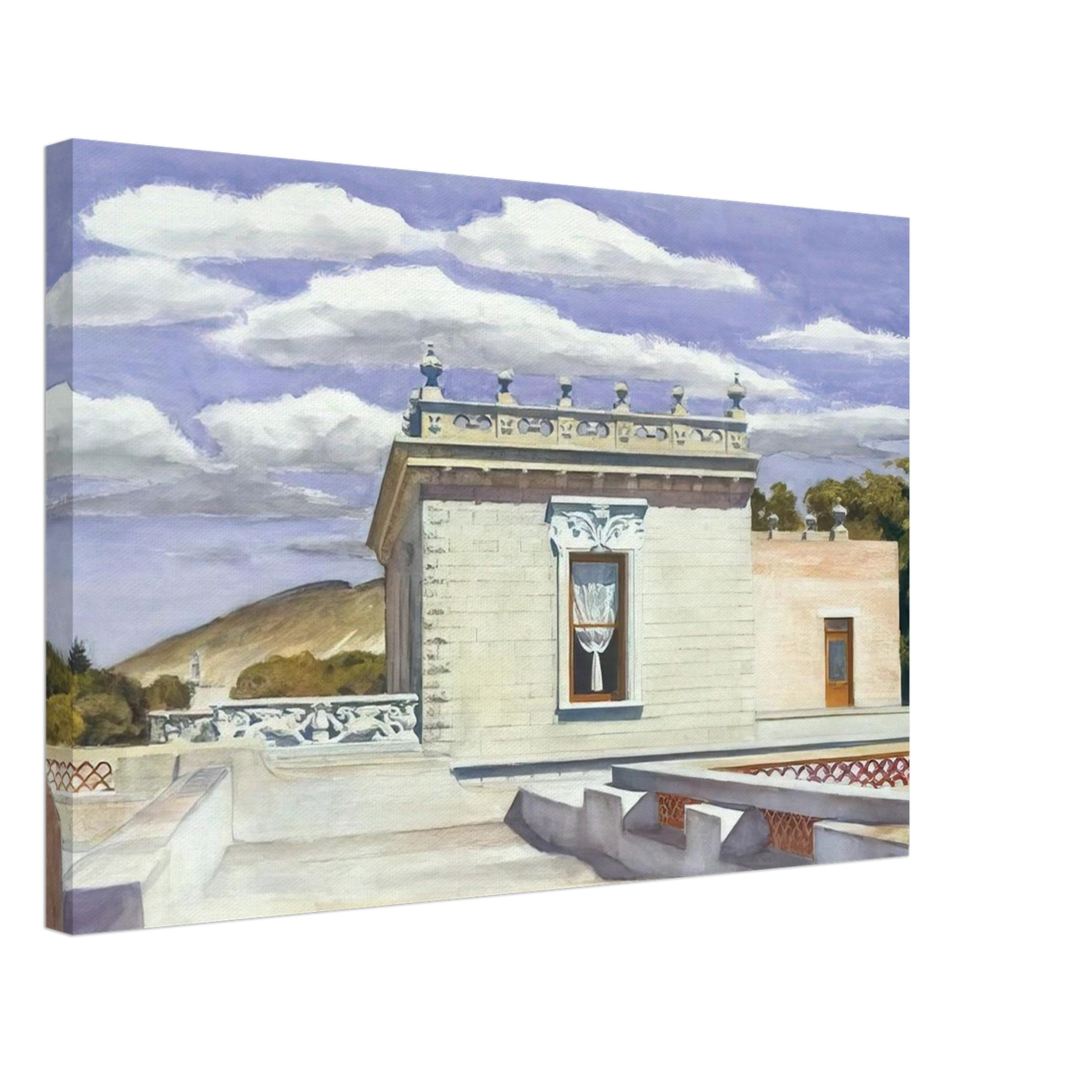Saltillo Mansion Canvas | Edward Hopper Canvas | Edward Hopper Print