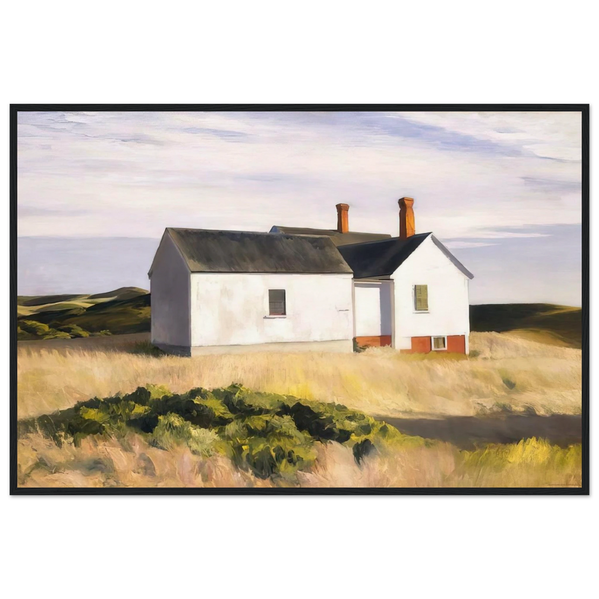 Ryders House Framed Poster | Edward Hopper Framed Prints Wall Art | Edward Hopper Print