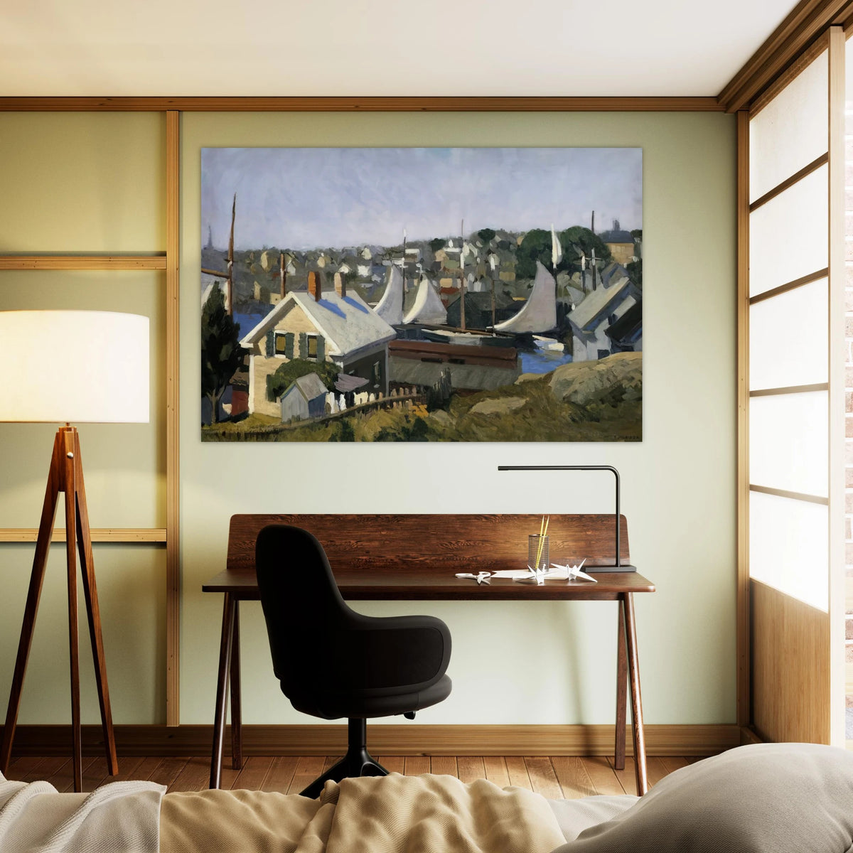 Gloucester Harbor Poster | Edward Hopper Poster | Edward Hopper Print