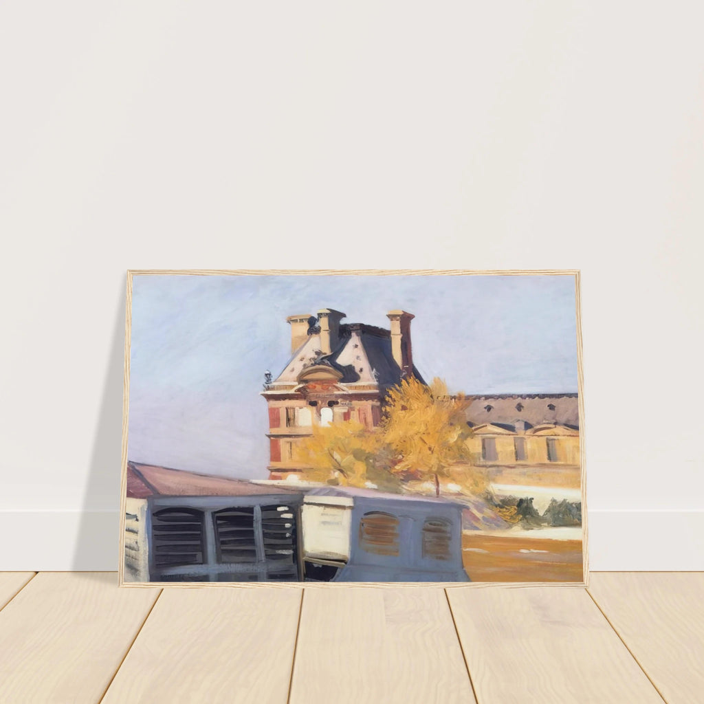 Le Pavillon de Flore Framed Poster | Edward Hopper Framed Prints Wall Art | Edward Hopper Print