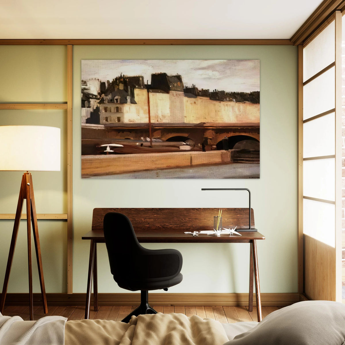 Écluse de la Monnaie Poster | Edward Hopper Poster | Edward Hopper Print