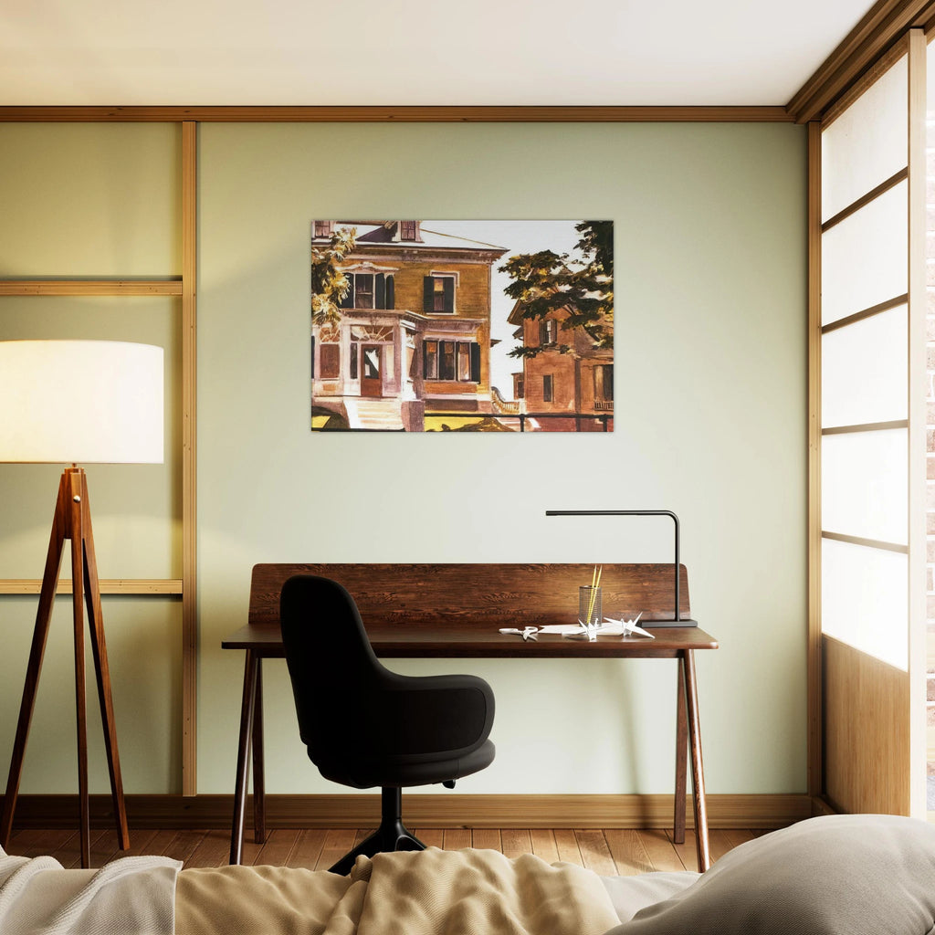 Davis House Canvas | Edward Hopper Canvas | Edward Hopper Print