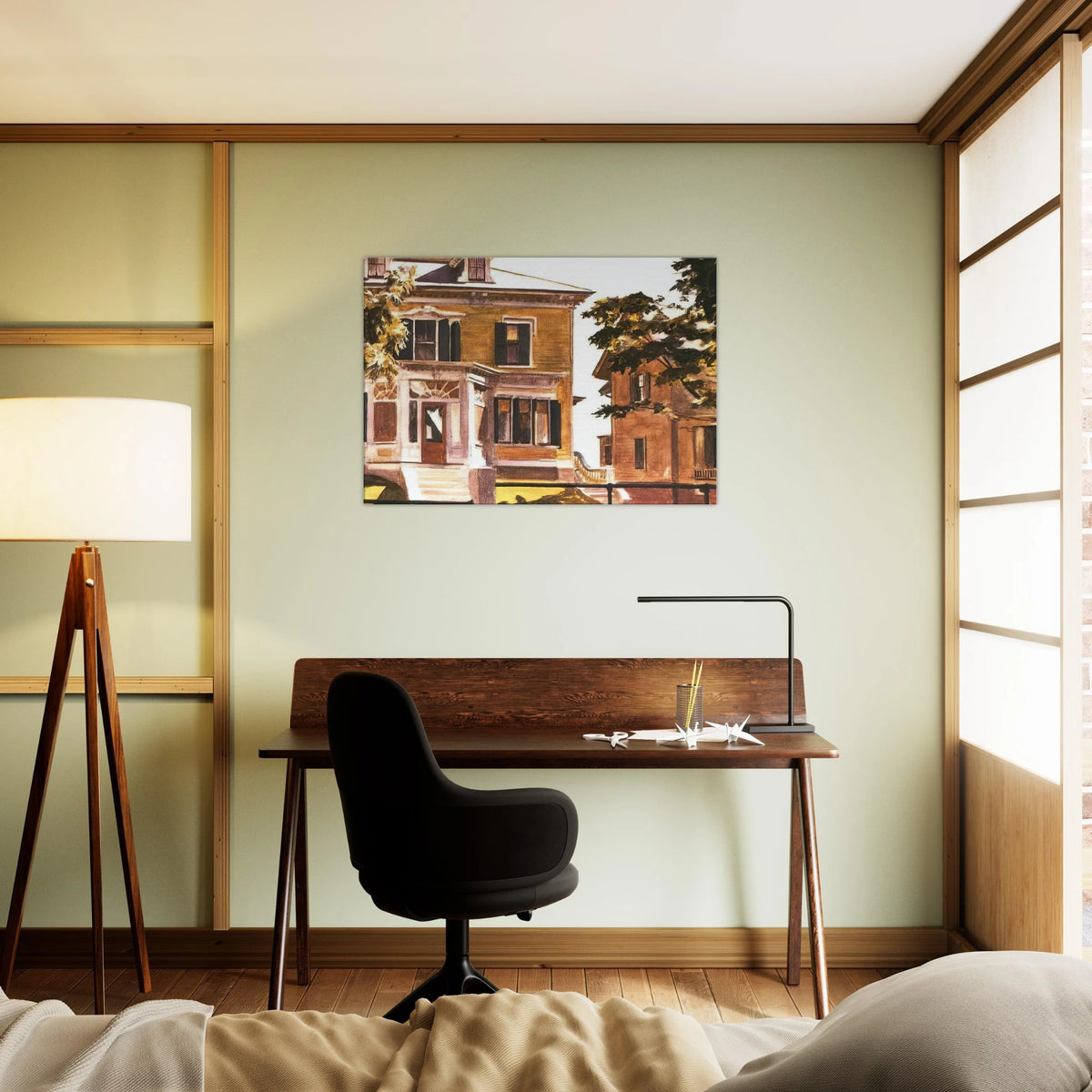 Davis House Canvas | Edward Hopper Canvas | Edward Hopper Print
