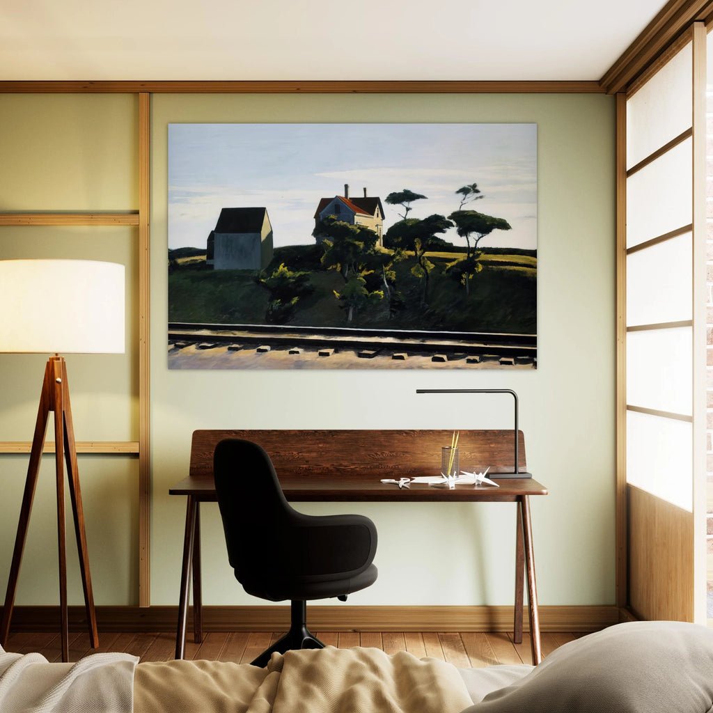 New York, New Haven and Hartford Poster | Edward Hopper Poster | Edward Hopper Print