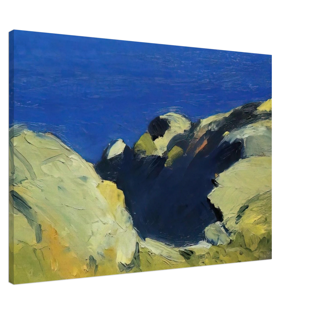 Rocks Canvas | Edward Hopper Canvas | Edward Hopper Print