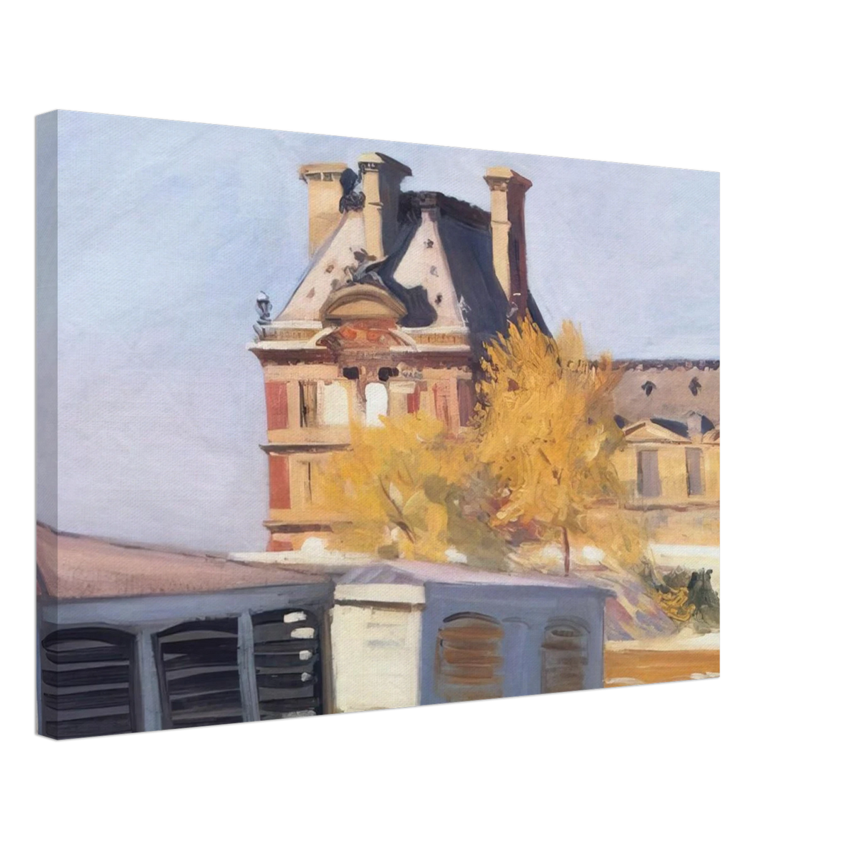 Le Pavillon de Flore Canvas | Edward Hopper Canvas | Edward Hopper Print