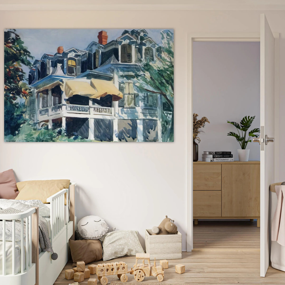 The Mansard Roof Poster | Edward Hopper Poster | Edward Hopper Print