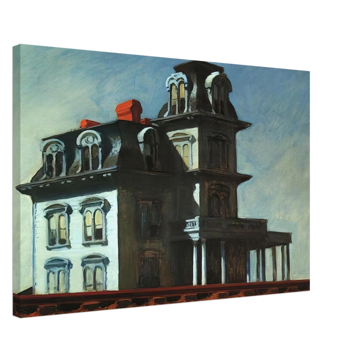 House by the Railroad Canvas | Edward Hopper Canvas | Edward Hopper Print