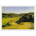Road in Maine Framed Poster | Edward Hopper Framed Prints Wall Art | Edward Hopper Print