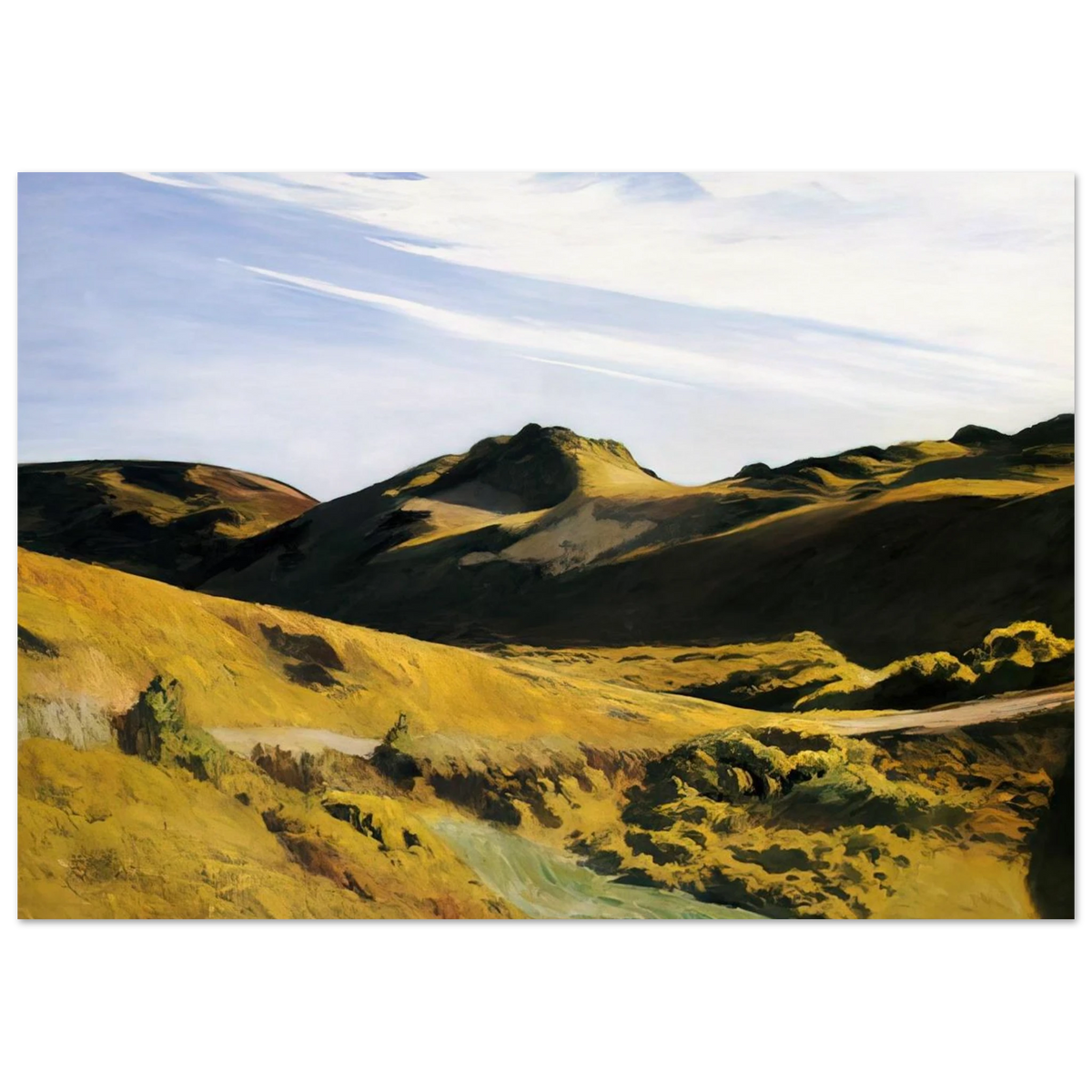 The Camel s Hump Poster | Edward Hopper Poster | Edward Hopper Print