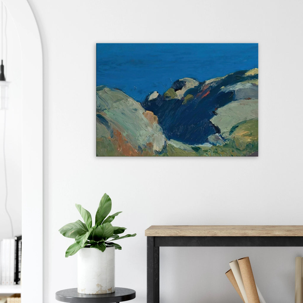 Rocks and Sea Canvas | Edward Hopper Canvas | Edward Hopper Print