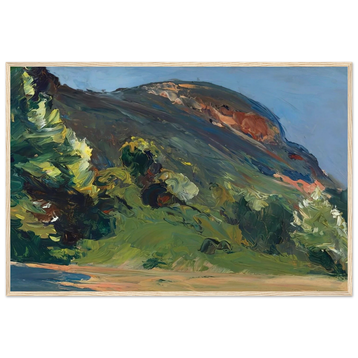 Bluff Framed Poster | Edward Hopper Framed Prints Wall Art | Edward Hopper Print